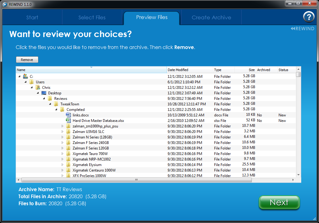 rewindtm archiving software for pc and mac