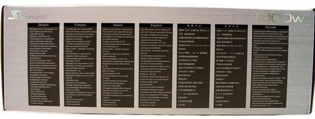 Seasonic Platinum 1000W 80 PLUS Platinum Power Supply Review 09