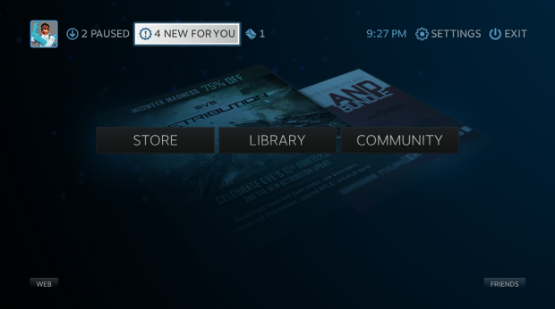 Steam's Big Picture - Gaming goes to the Big Screen TV 01