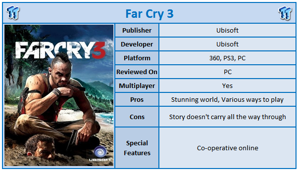 ernstig lint Aanpassing Far Cry 3 PC Review