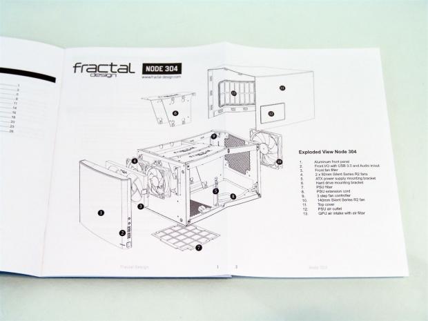 Fractal Design Chassis, Node 304 Mini ITX DTX 6x3.5 or 2.5 (FD