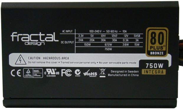Fractal Design Integra R2 750W 80 PLUS Bronze Power Supply Review 13