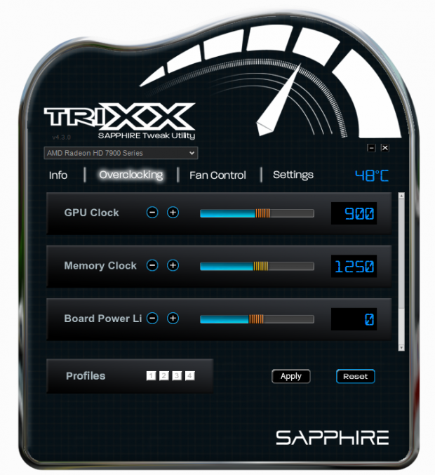 Sapphire TRIXX Video Card Tweak Utility Overview 02 Sapphire TRIXX Video Card Tweak Utility Overview 02
