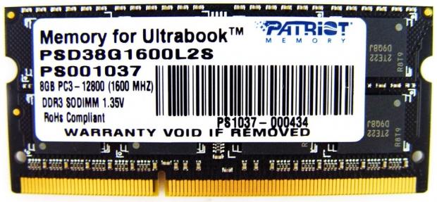 Patriot Memory for Ultrabook - Scaling SODIMM RAM Density vs. Battery Life 05 Patriot Memory for Ultrabook - Scaling SODIMM RAM Density vs. Battery Life 05