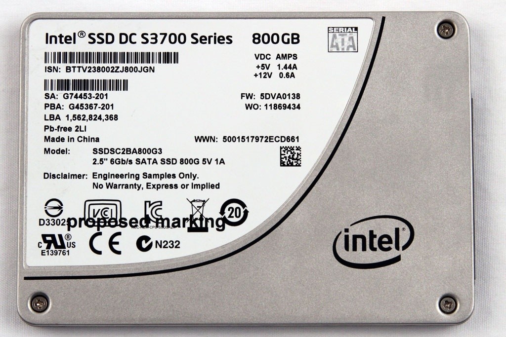 Intel DC S3700 800GB Enterprise SSD Review