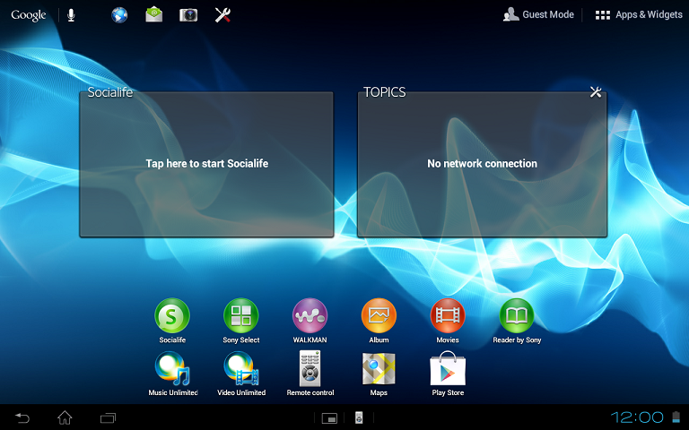 Sony Xperia Tablet S Review