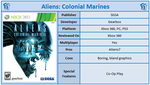 alien colonial marines xbox one