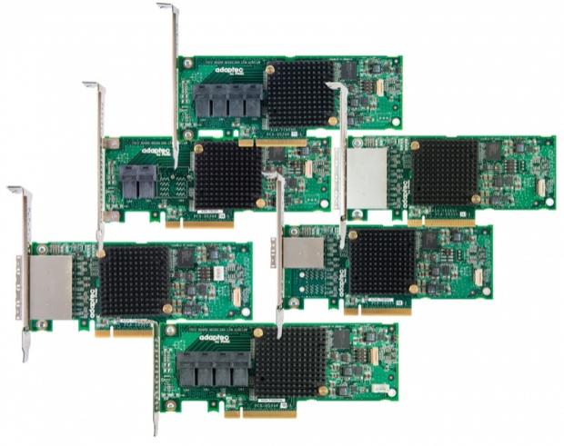 Adaptec by PMC re-enters HBA Market with Series 7H, 7He and 6H Adaptors 12