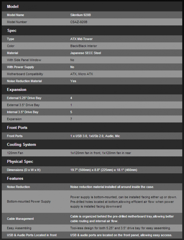 AZZA Silentium 920B Mid-Tower Chassis Review 01 AZZA Silentium 920B Mid-Tower Chassis Review 01
