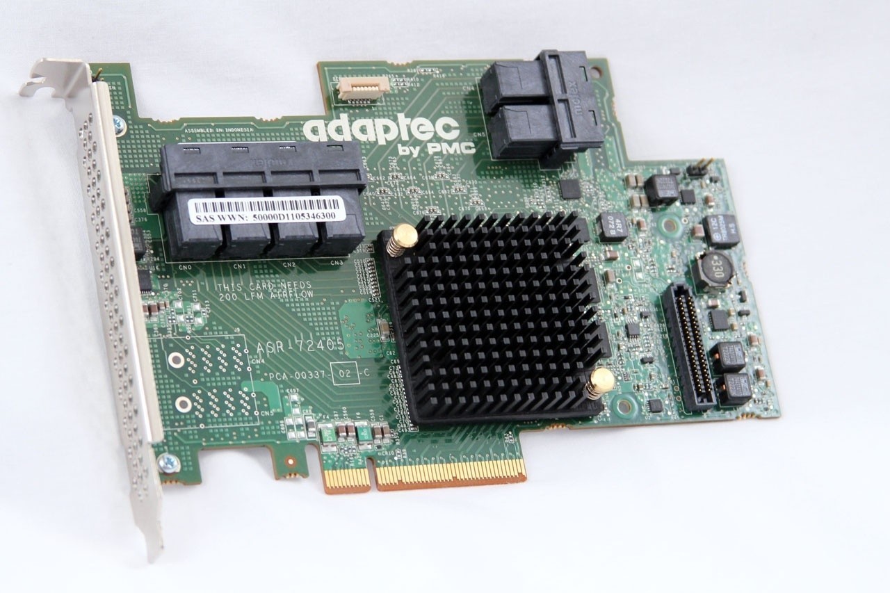 NEW ASR-72405 ADAPTEC 2274900-R SAS/SATA 6GBPS 1GB CACHE PCI-E RAID card battery 