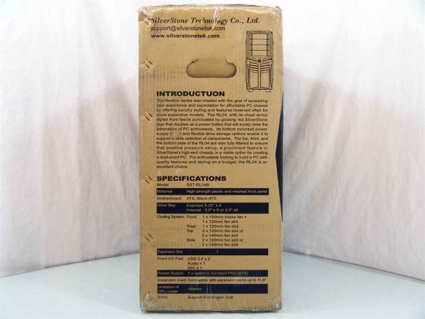 Silverstone Redline Series SST-RL04B Mid-Tower Chassis Review 05