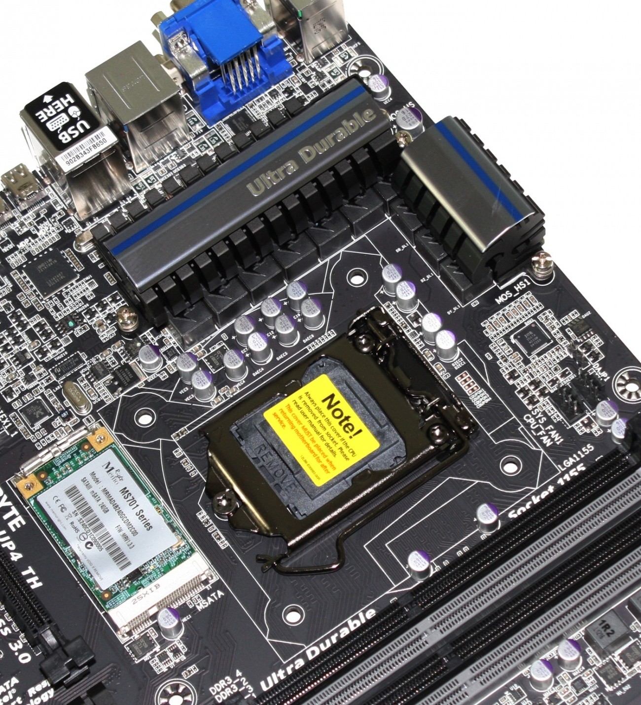 GIGABYTE Z77X-UP4 TH (Intel Z77) Motherboard Review