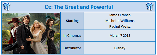 Oz: The Great and Powerful 3D (2013) Cinema Review 99