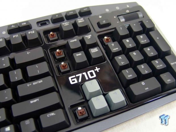logitech g710 keyboard right key activating