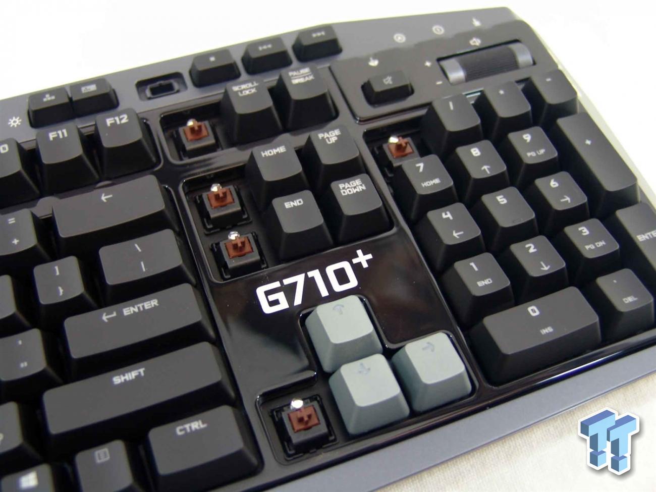 hoffelijkheid zelfstandig naamwoord betaling Logitech G710+ Mechanical Gaming Keyboard Review