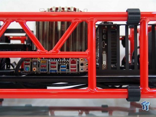 InWin D-Frame Limited Edition Open-Air Chassis Review 36