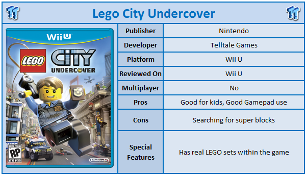 Så hurtigt som en flash Sikker omvendt LEGO City Undercover Wii U Review