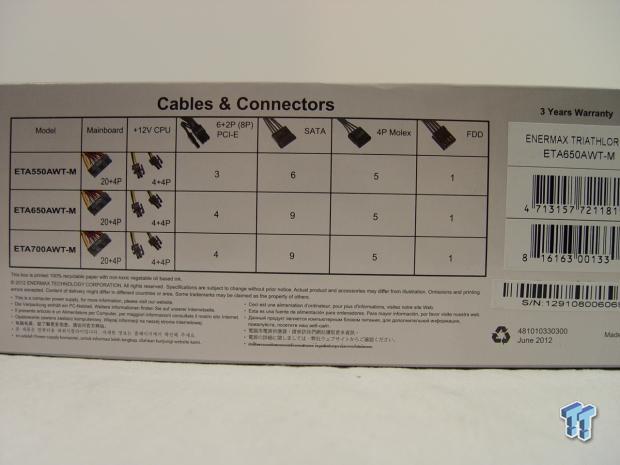 Enermax Triathlor FC 650-Watt 80 PLUS Bronze Power Supply Review 08