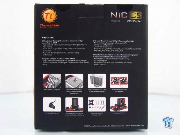 Thermaltake NiC C5 Untouchable Cool CPU Cooler Review 04 Thermaltake NiC C5 Untouchable Cool CPU Cooler Review 04