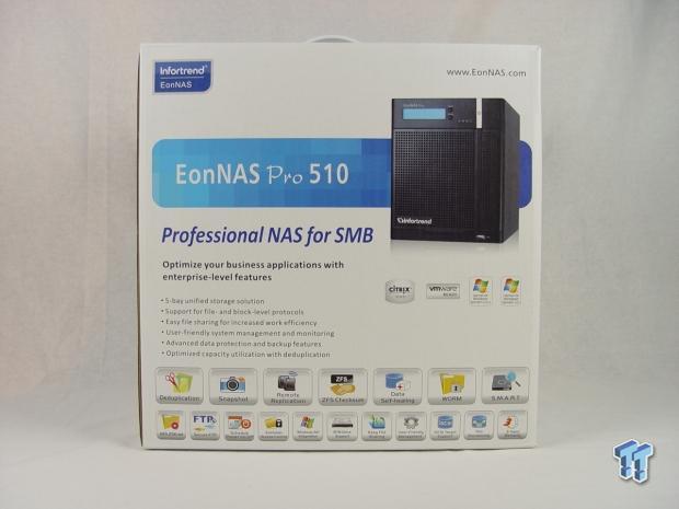 Infortrend EonNAS Pro 510 NAS Review 04