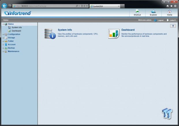 Infortrend EonNAS Pro 510 NAS Review 43