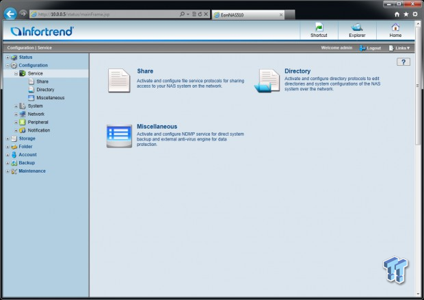 Infortrend EonNAS Pro 510 NAS Review 48