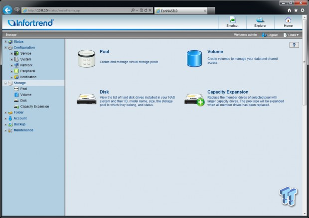 Infortrend EonNAS Pro 510 NAS Review 71