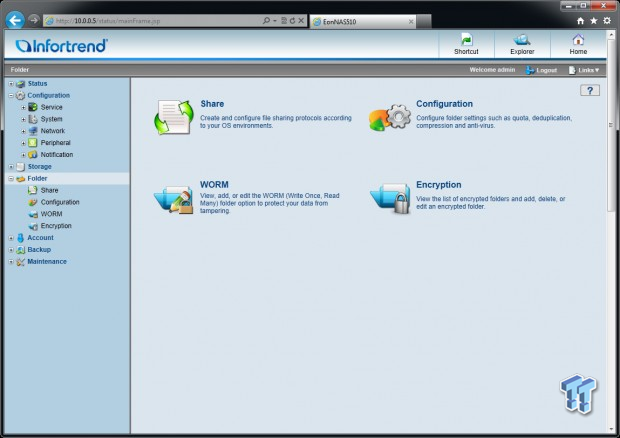 Infortrend EonNAS Pro 510 NAS Review 76