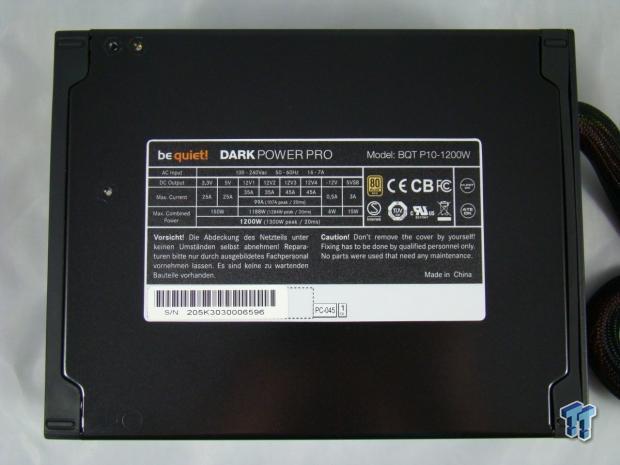 be quiet! Dark Power Pro 10 1200-Watt 80 PLUS Gold Power Supply Review 11