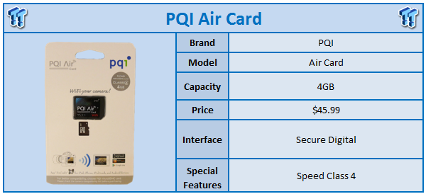 Pqi Air Card 4gb Wi Fi Sdhc Review Tweaktown