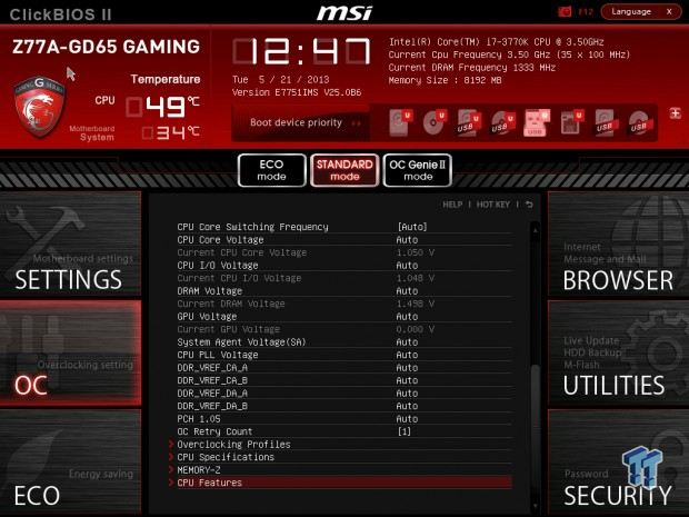 MSI Z77A-GD65 Gaming Series (Intel Z77) Motherboard Review 18