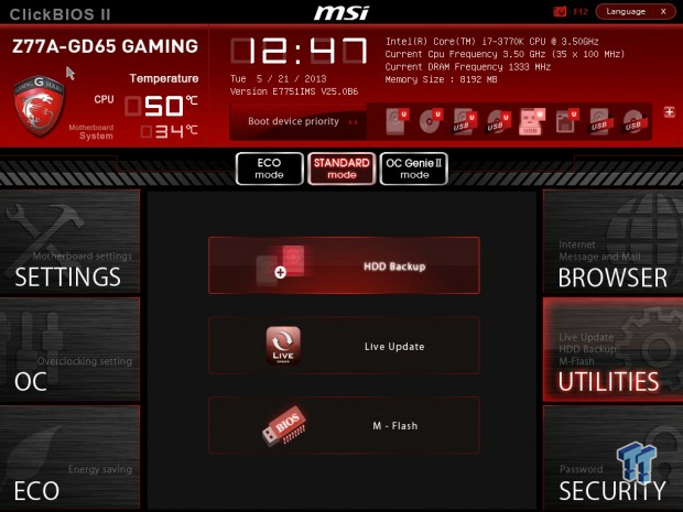 MSI Z77A-GD65 Gaming Series (Intel Z77) Motherboard Review 20