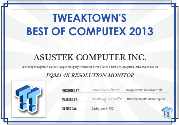 TweakTown's 'Best of Computex 2013' Awards and Winners 94