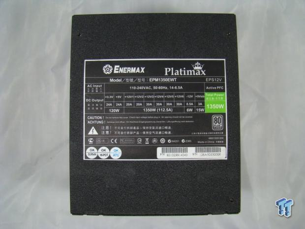 Enermax Platimax 1350-Watt 80 PLUS Platinum Power Supply Review 11