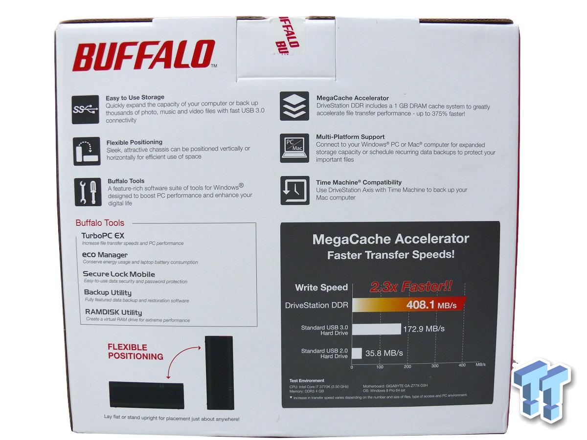 Kostumer Virkelig gjorde det Buffalo DriveStation DDR 2TB USB 3.0 External Hard Drive Review | TweakTown