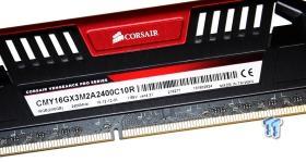 Corsair Vengeance Pro PC3 19200 16GB Dual Channel Memory Kit Review