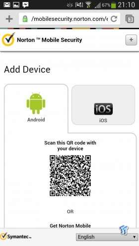 Norton Mobile Security (reviewed on an Android device) 07