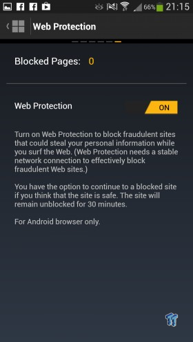 Norton Mobile Security (reviewed on an Android device) 19