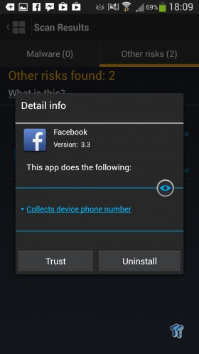 Norton Mobile Security (reviewed on an Android device) 21