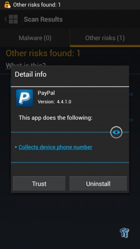 Norton Mobile Security (reviewed on an Android device) 22