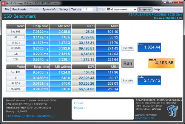 Plextor PX-M5M mSATA 256GB SSD Review 57