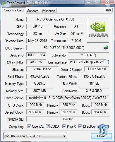 MSI GeForce GTX 780 3GB Twin Frozr Gaming OC Overclocked Video Card Review 01 MSI GeForce GTX 780 3GB Twin Frozr Gaming OC Overclocked Video Card Review 01