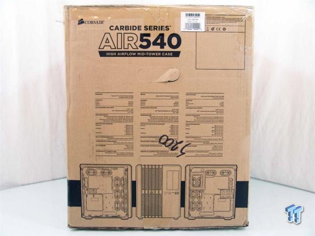 Corsair Carbide Series Air 540 High Airflow ATX Cube Chassis Review 03