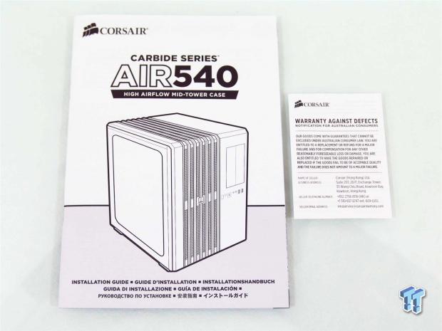 Corsair Carbide Series Air 540 High Airflow ATX Cube Chassis Review 26
