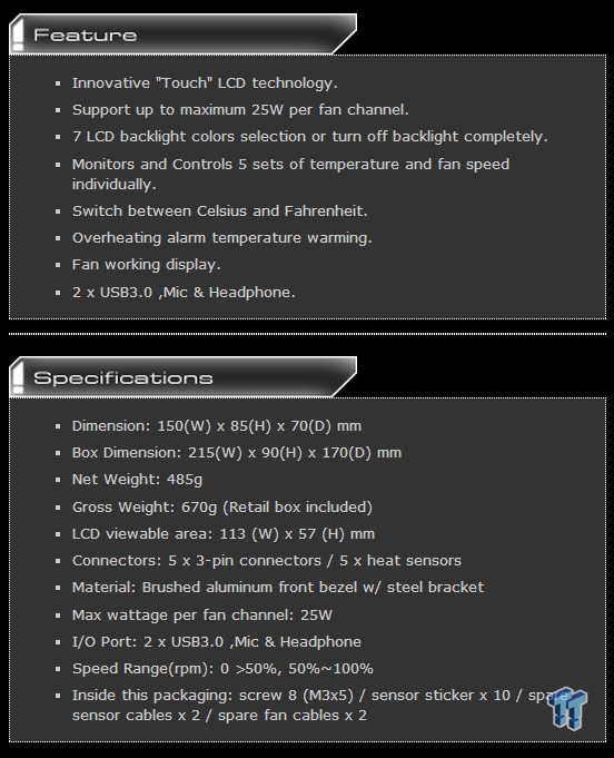 Aerocool Touch-2100 Fan Controller Review 01