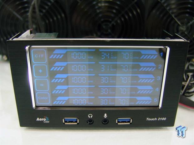 Aerocool Touch-2100 Fan Controller Review 24