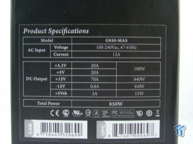 LEPA G850-MA 850-Watt 80 PLUS Gold Power Supply Review 08