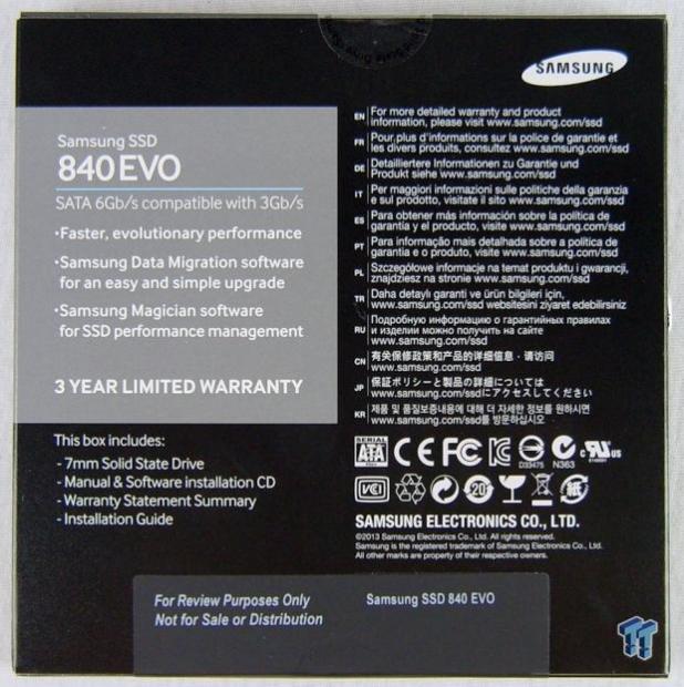 Samsung SSD 840 (250GB) Review