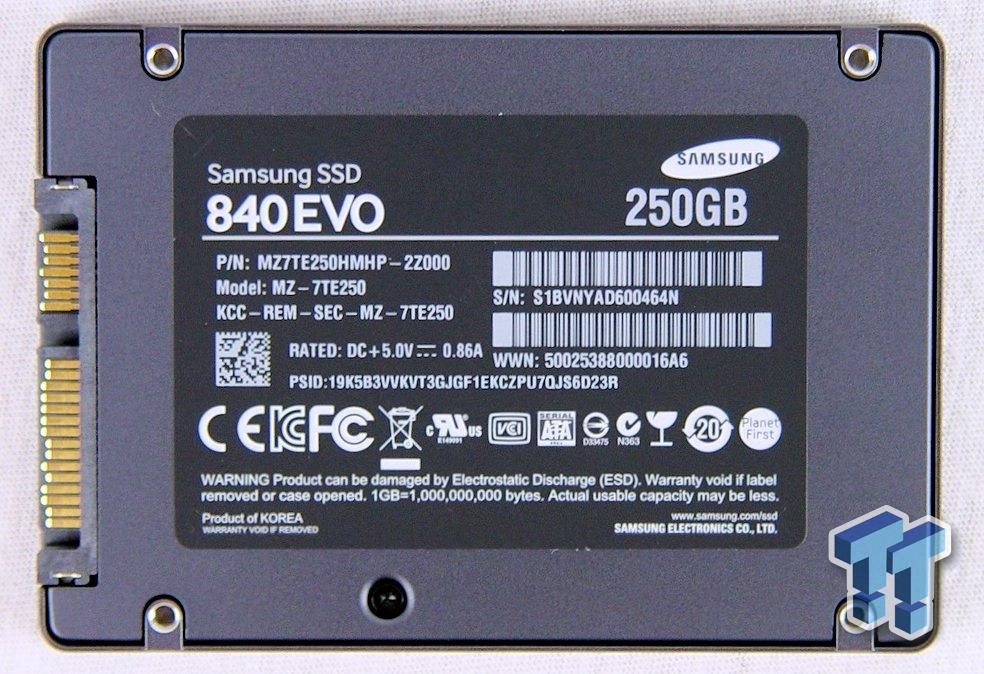 bar Parasit Stærk vind Samsung 840 EVO 250GB SSD Review