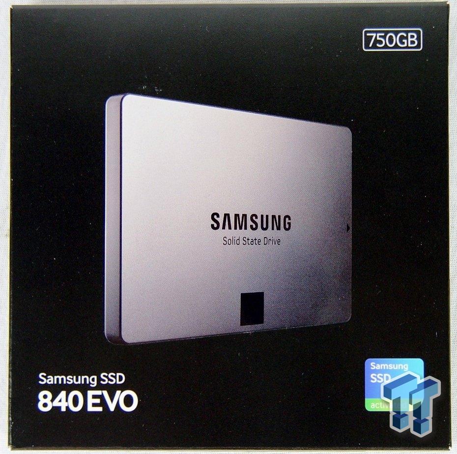 server læder Tap Samsung 840 EVO 750GB SSD Review